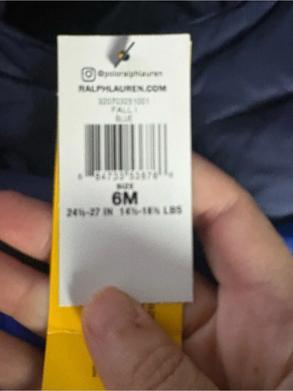 Polo Ralph Lauren warm puffer